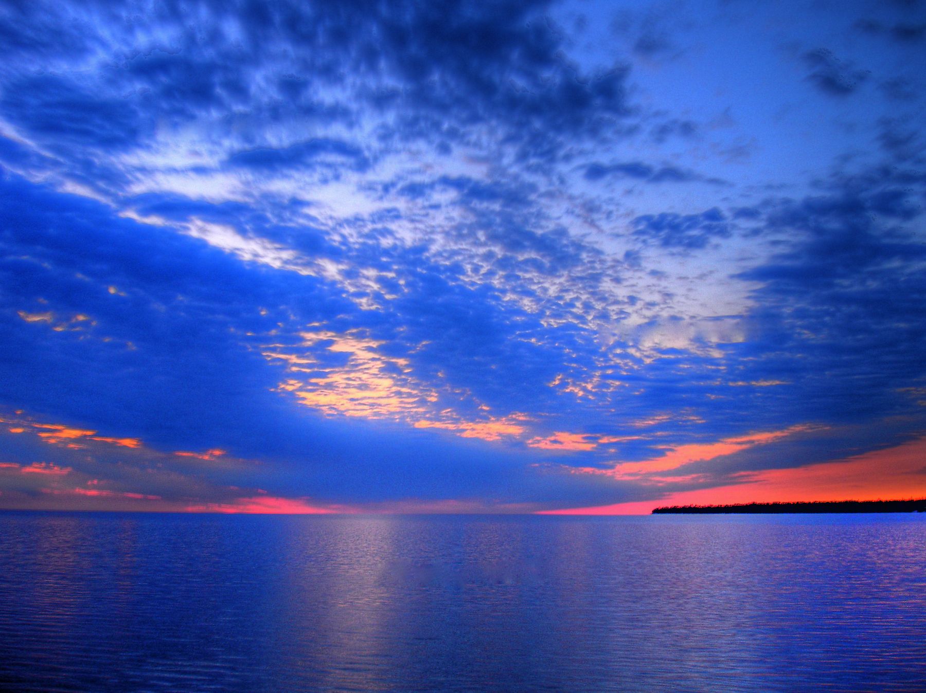 Lake Winnipeg at first light