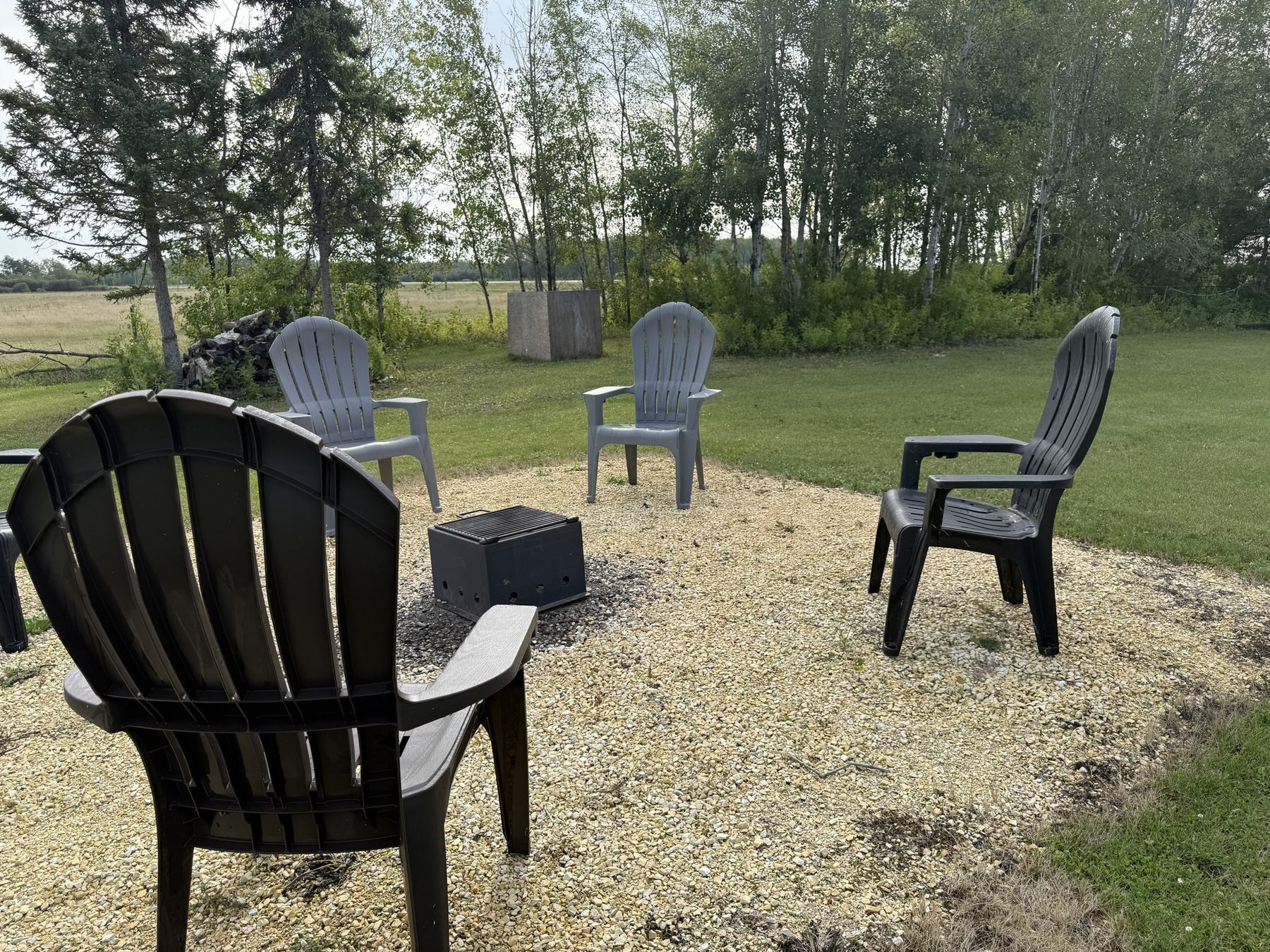 Fire-pit area