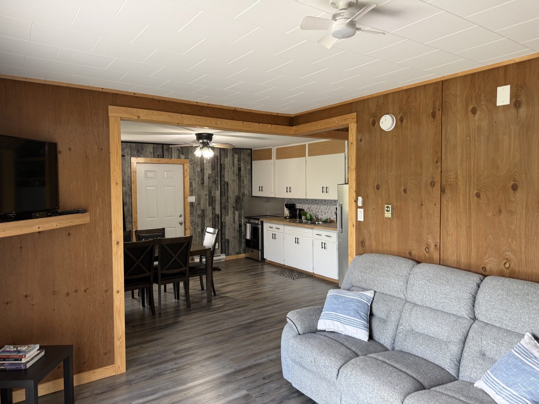 Cabin living area