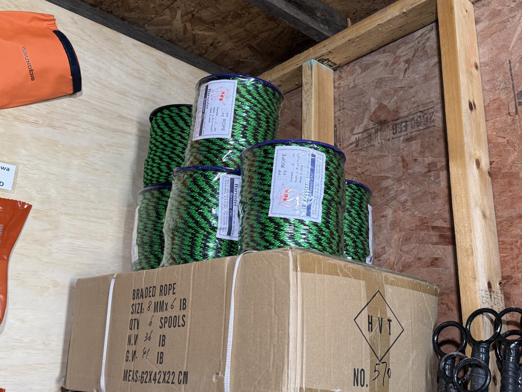 Fishing line and cordage