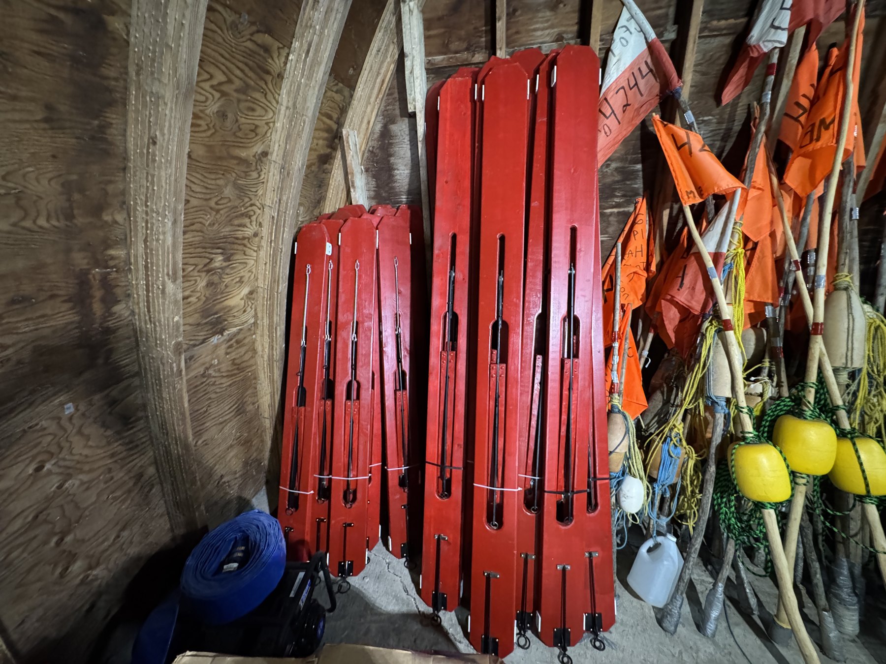 Jiggers and ice fishing equipment