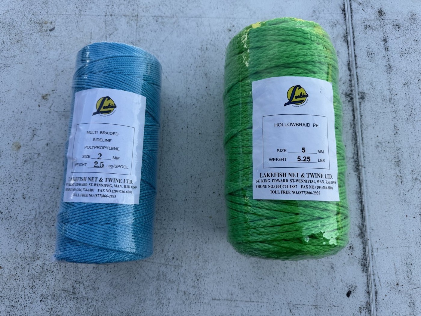 Fishing line and cordage