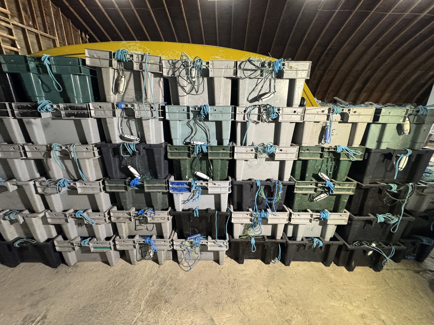 Commercial fishing nets
