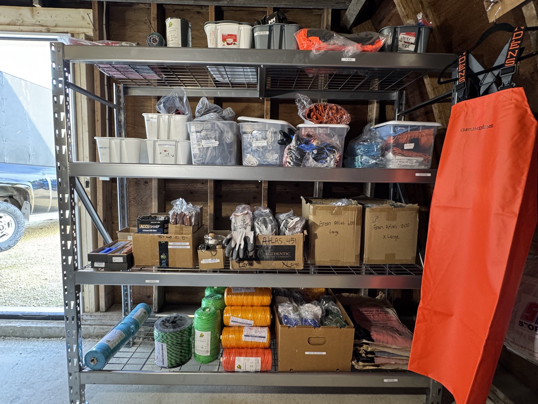 Fishing tools and supplies