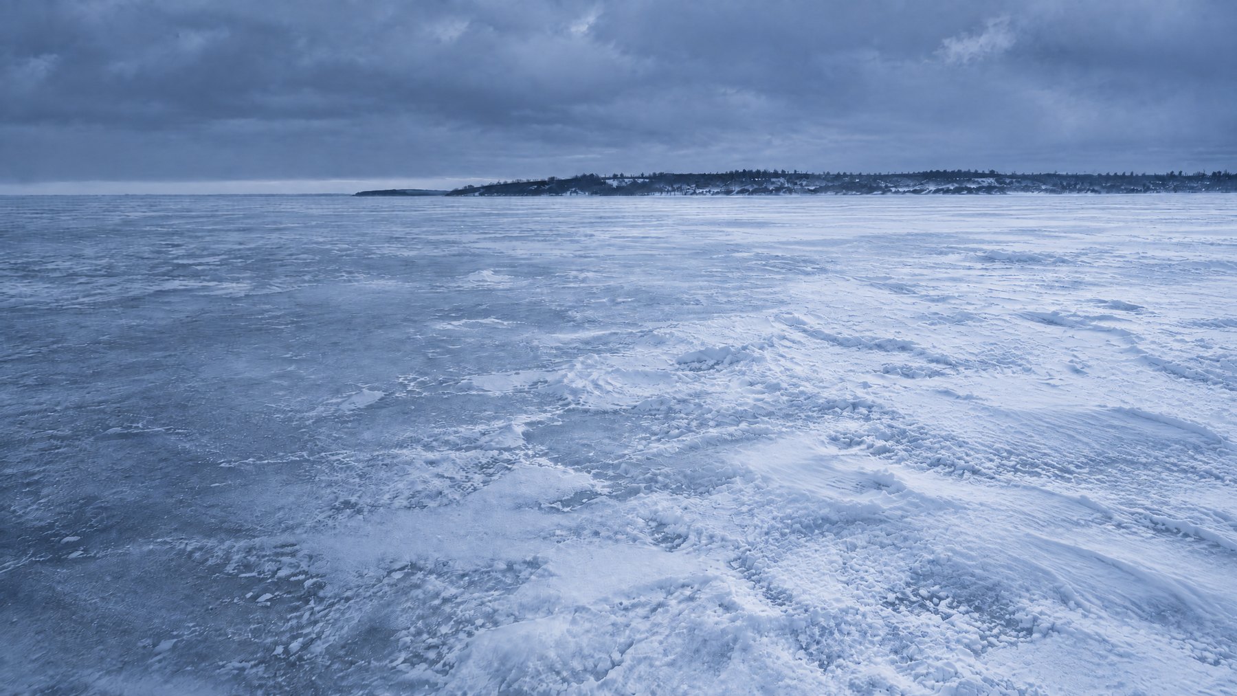 Ice Fishing on Lake Winnipeg